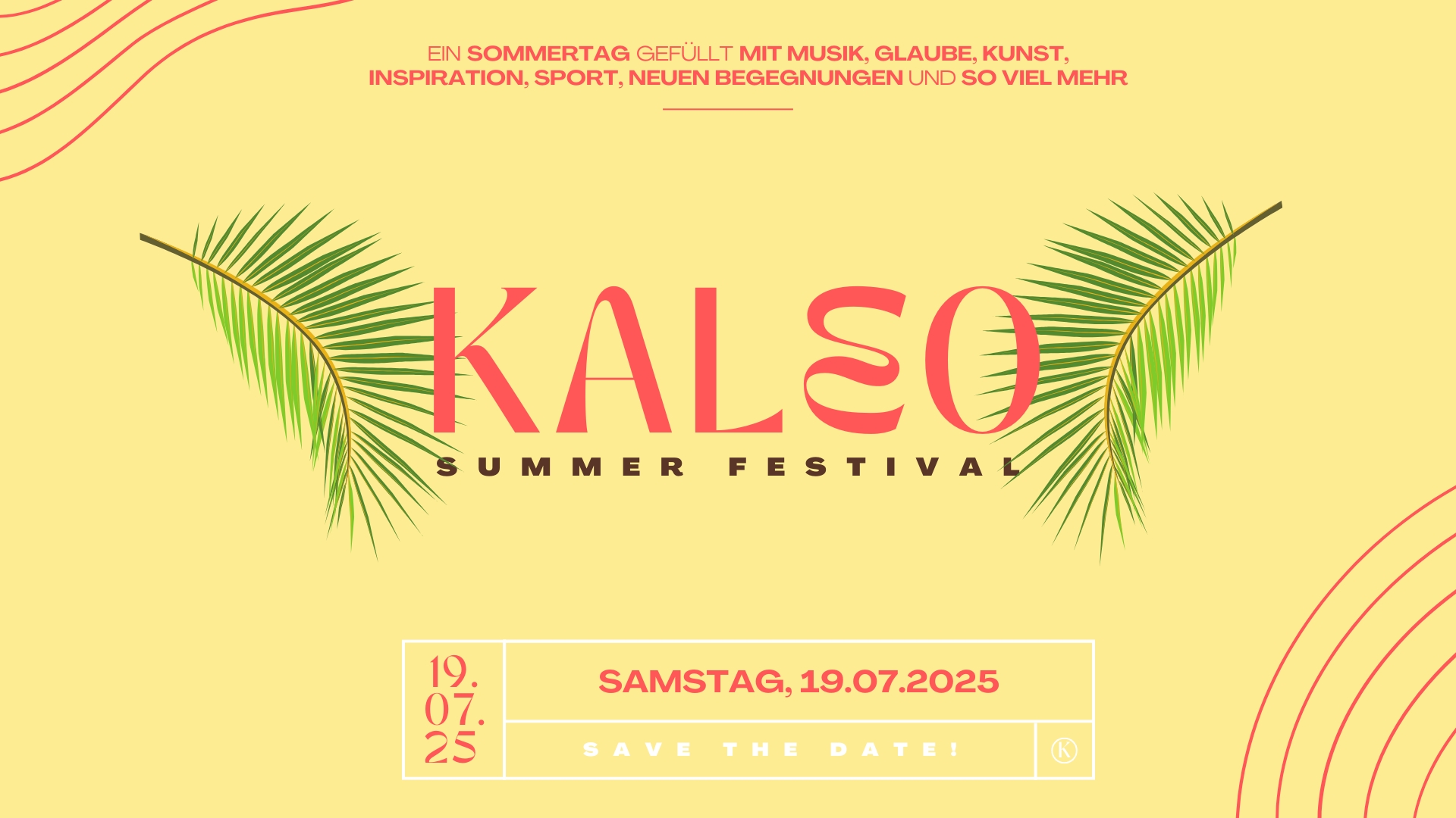 KALEO Summer Festival Termin Slide